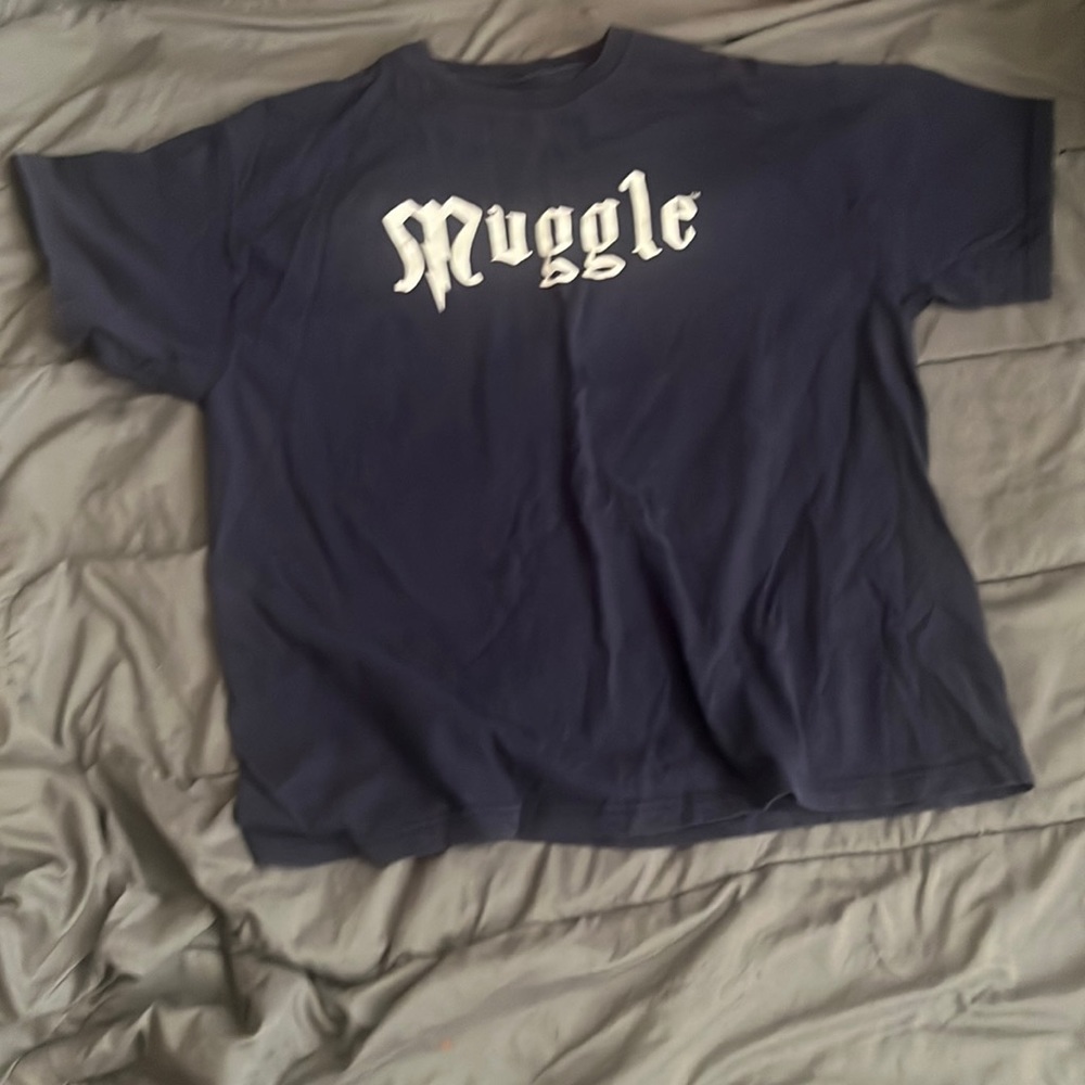 Navy blue Harry Potter muggle t-shirt